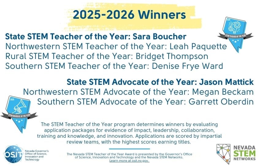 STEM Teachers and Advocates of the Year